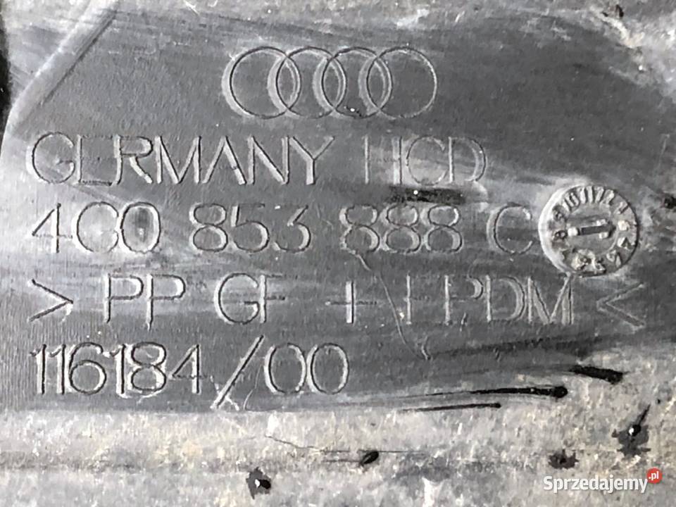 NADKOLE PRAWY PRZÓD AUDI A6 C7 4C0853888C