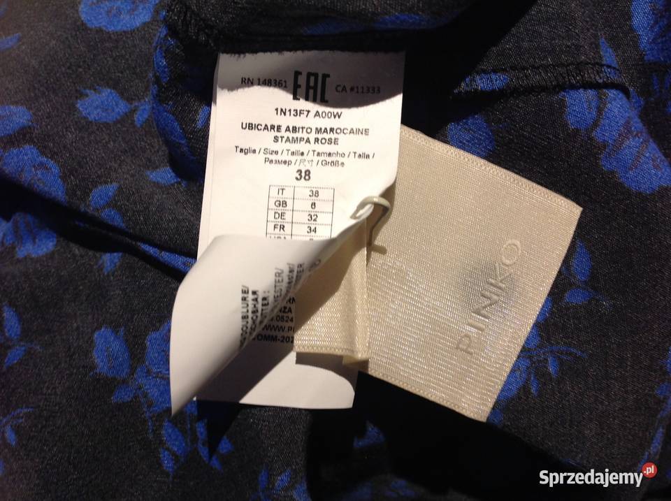 Piękna Sukienka Damska PINKO XXS NOWA Nowa Sól sprzedam