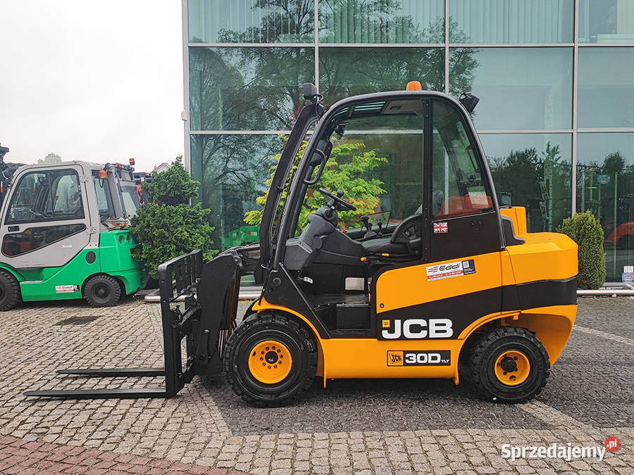 Wózek widłowy JCB TLT30D TELETRUK diesel 3 tony małopolskie Kęty