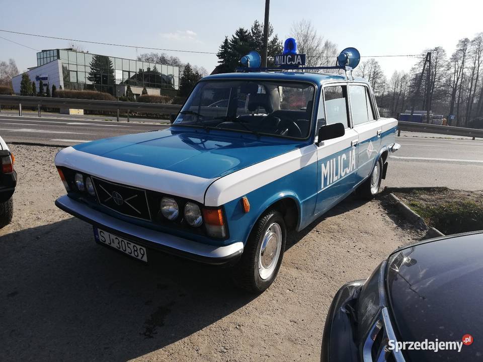 Fiat 125p milicja super zamiana