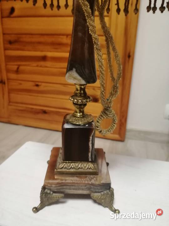 Lampa stara Kamień brązowy