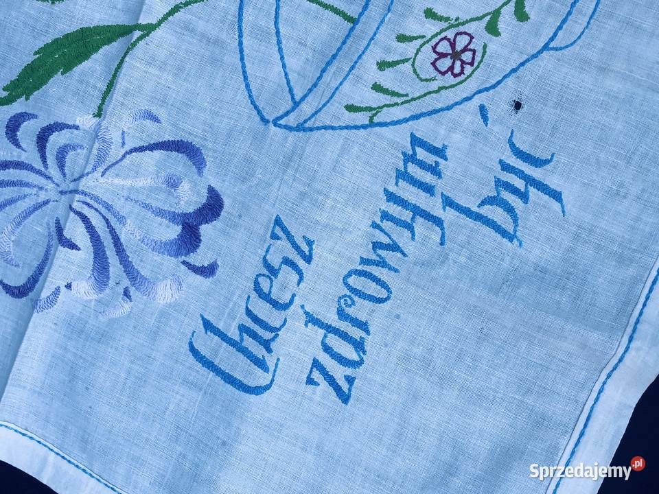 Makatka Chcesz zdrowym być musisz się często myć Rękodzieło sprzedam