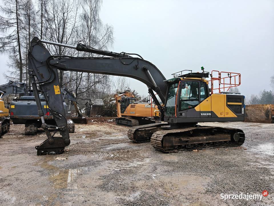 Volvo EC250EL Silnik D8J Klepka 800mm 340 Kabina świętokrzyskie Ostrowiec Świętokrzyski