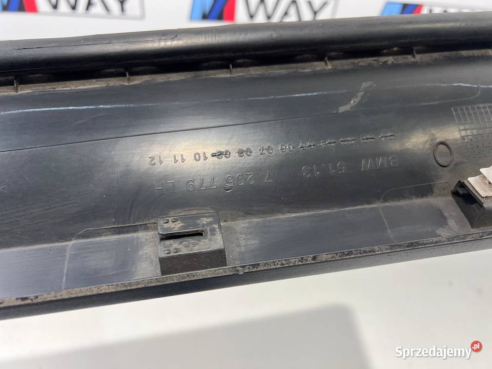 BMW X3 F25 X4 F26 OSŁONA LISTWA DRZWI LEWY PRZÓD