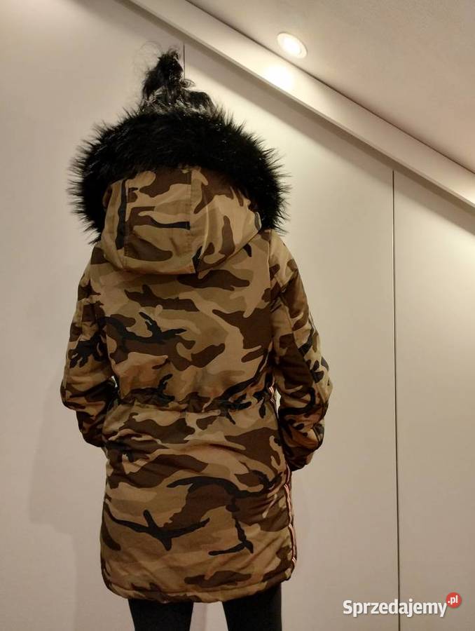 Kurtka z kapturem z futerkiem kzell rM śląskie