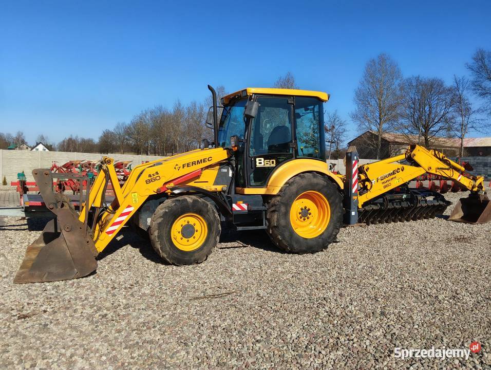 Koparko ładowarka fermect 860 Pozostałe