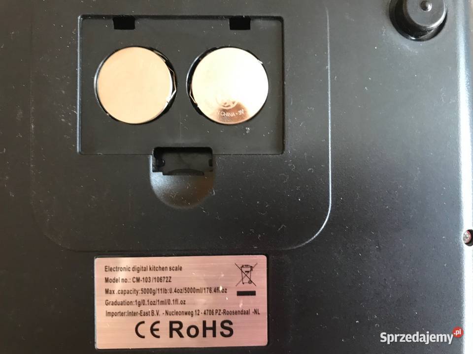 Waga kuchenna elektroniczna podwieszana marki Zbąszynek