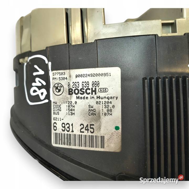 LICZNIK ZEGARY 6931245 BMW E46 20 30 D Diesel Chełm