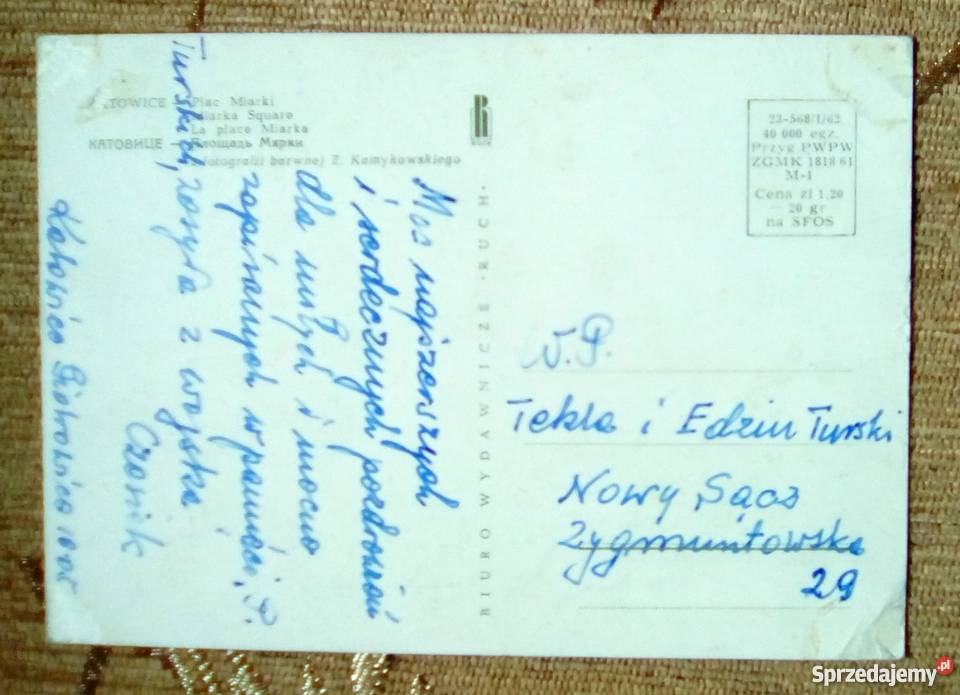PLAC KARPLA MIARKI Z POMNIKIEM MONIUSZKI W Piszczac