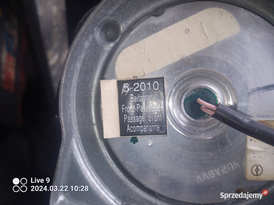 Mercedes g klasa 463 poduszka przednia Kocmyrzów