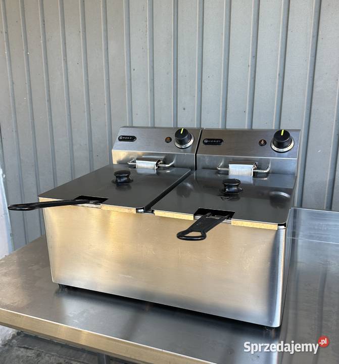 Frytkownica gastronomiczna Hendi 2x8L 3500 W Słupia Kapitulna