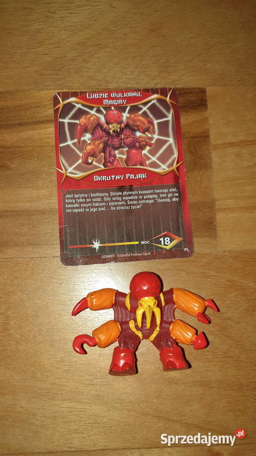 Gormiti 5 seria ludzie wulkanu magmy zestaw Warszawa sprzedam