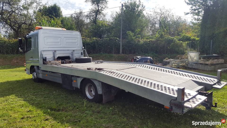 Mercedes ATEGO 818 TECHAU Klima Pomoc Drogowa TV Jaśkowice
