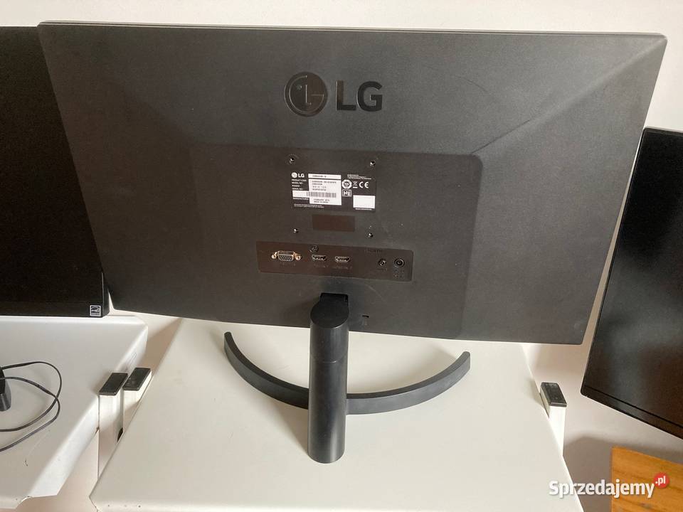 Dwa monitory LG 238 cala 24MK600M Olsztyn