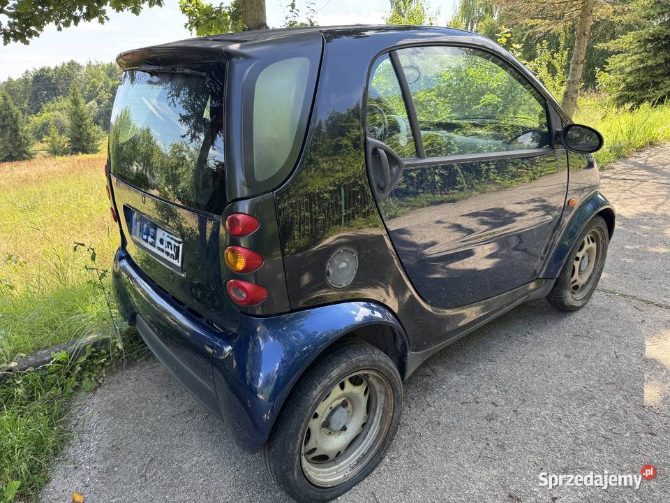 Smart ForTwo 2003 niski przebieg wyrejestrowany 1KM Kraków