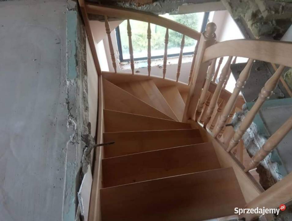 SCHODY DREWNIANE STOLARSTWO produkcja