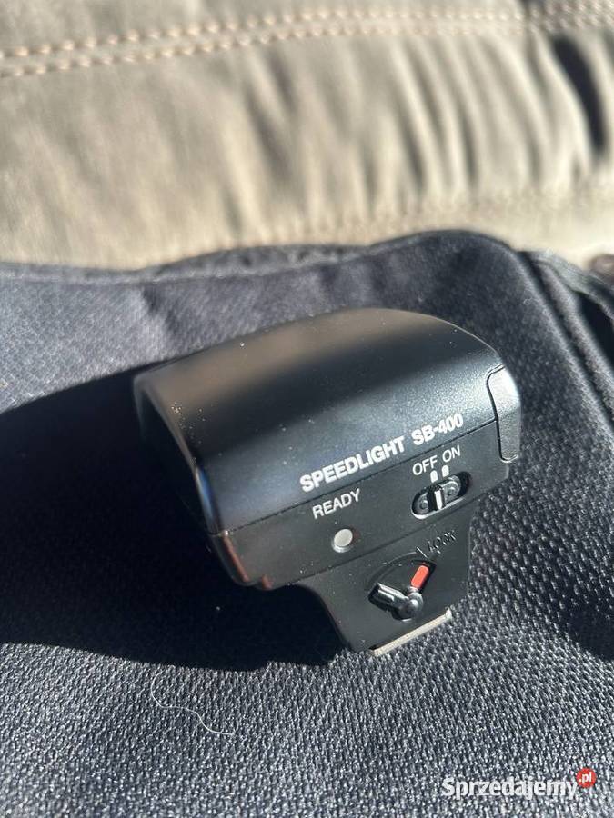 Lampa błyskowa Nikon Speedlight SB400 Grodków sprzedam