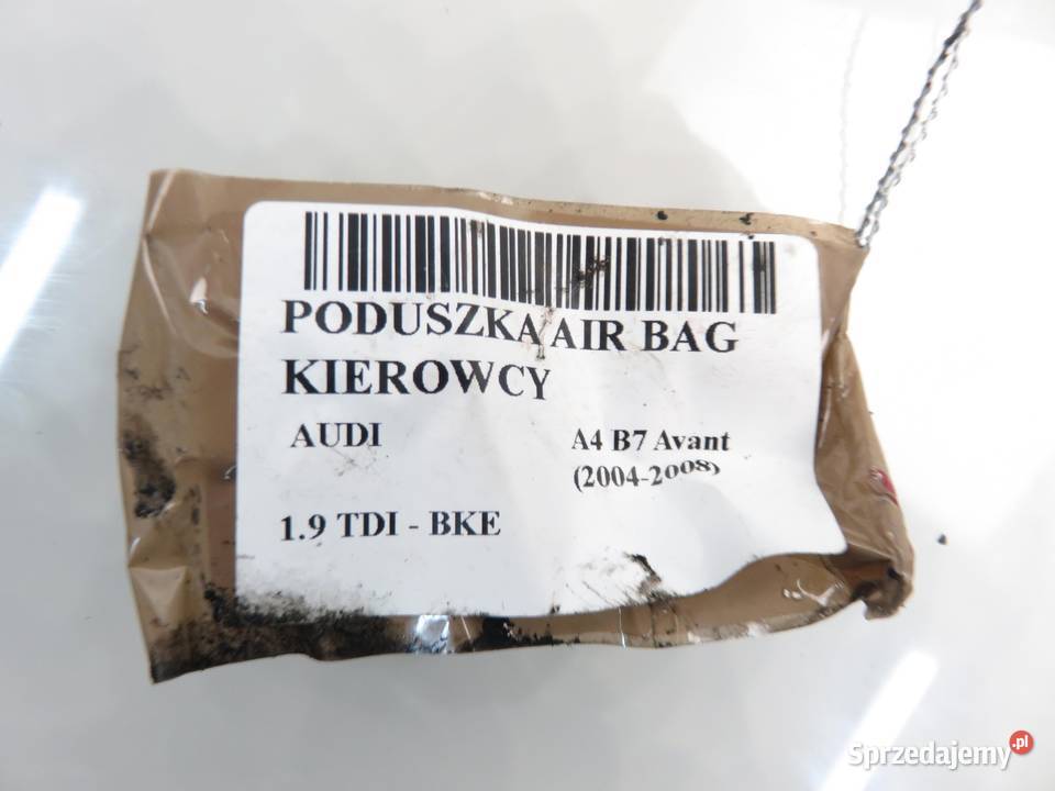 PODUSZKA KIEROWCY AUDI A4 B7 8E0880201CE