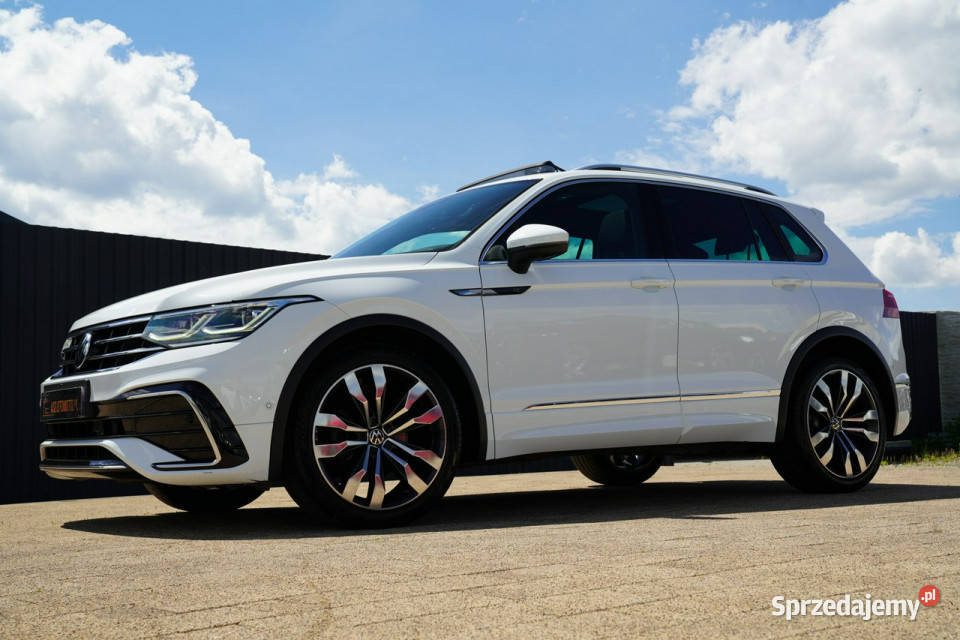 Volkswagen Tiguan RLINE SKÓRA panorama ACC blis asystent pasa ruchu Otmuchów sprzedam