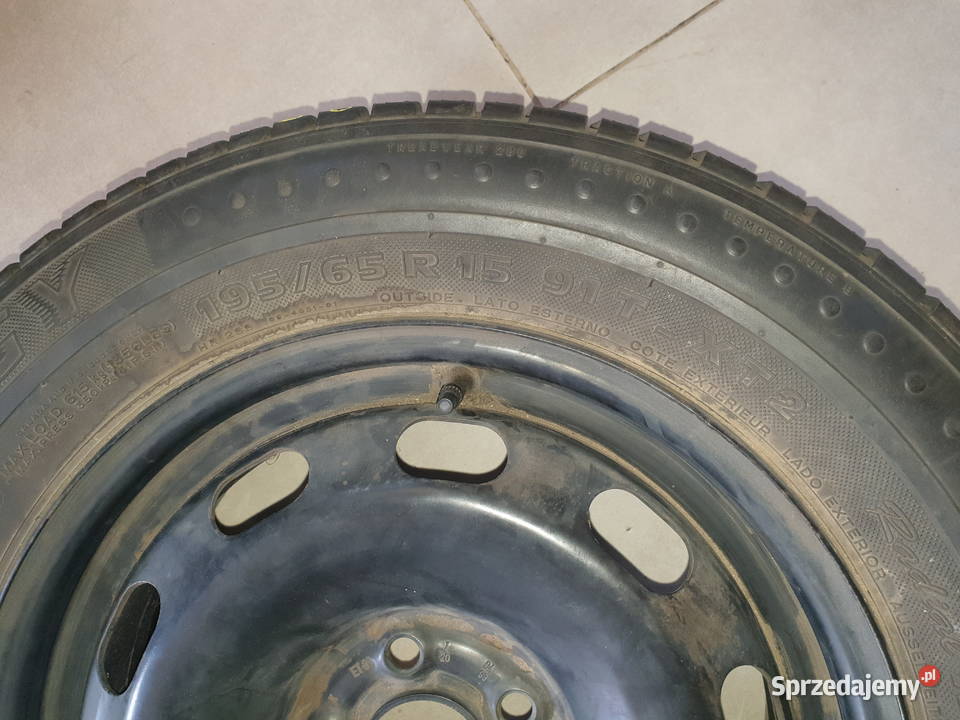 felga stalowa VW Seat Skoda opona całoroczna warmińsko-mazurskie Dobre Miasto