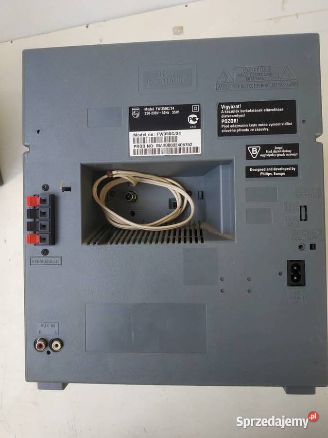 Weża muzyczna Philips FW350c magnetofon stereo Warszawa