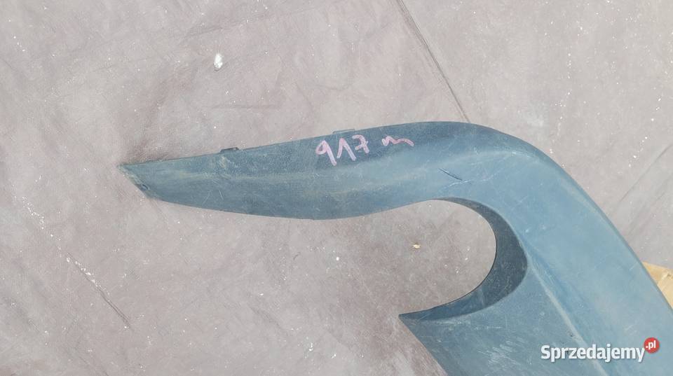 VOLVO V40 2012 SPOILER DOKŁADKA ZDERZAKA TYŁ osobowe