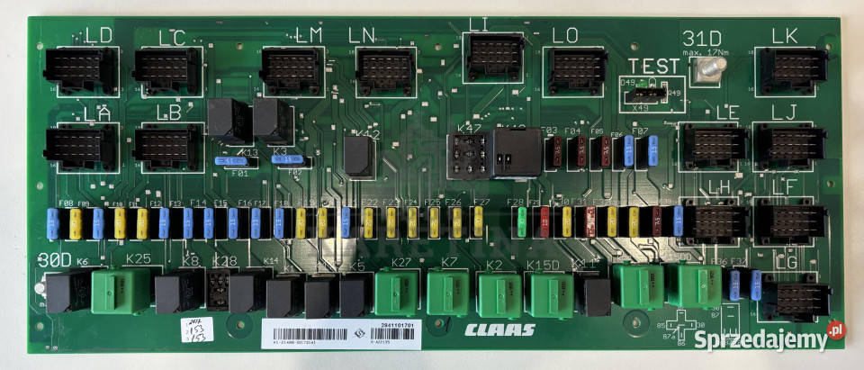 Claas Lexion 620 630 640 670 740 760 780 Jastrzębniki