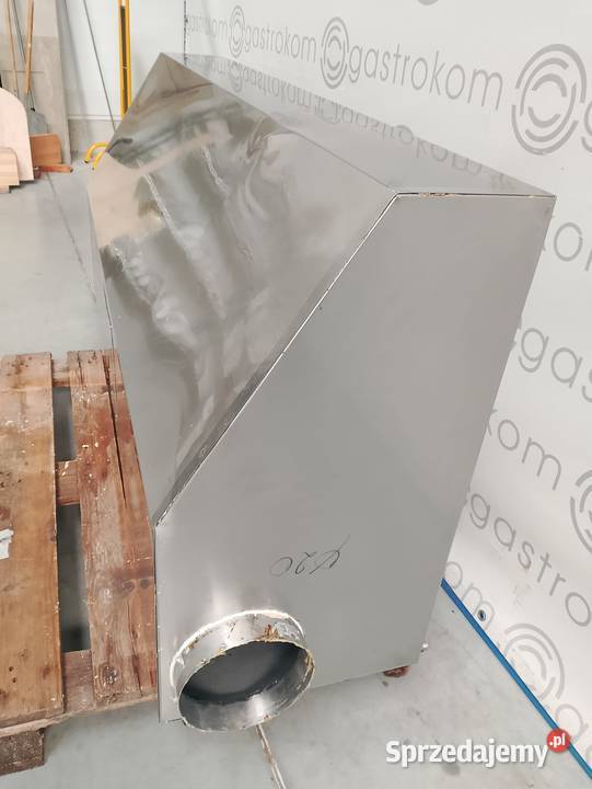 Okap przyścienny trapezowy z łapaczami 170x80x45 Wrocław