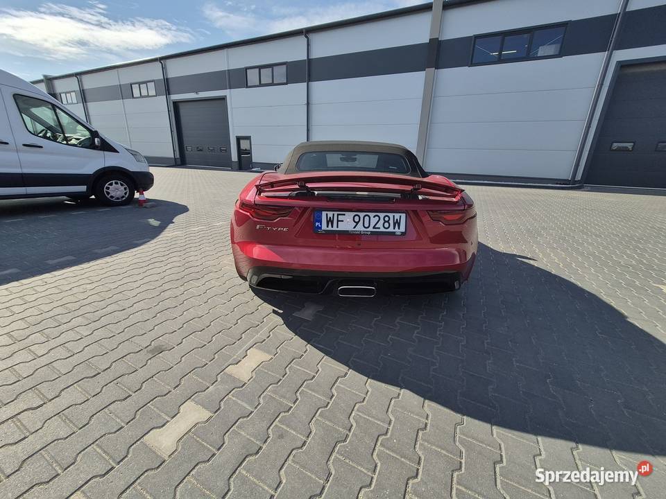 Syndyk sprzeda Jaguar FTYPE WF9028W 5000km Warszawa