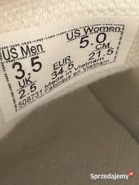 Trampki dziecięce Vans Classic SlipOn Sportowe sprzedam