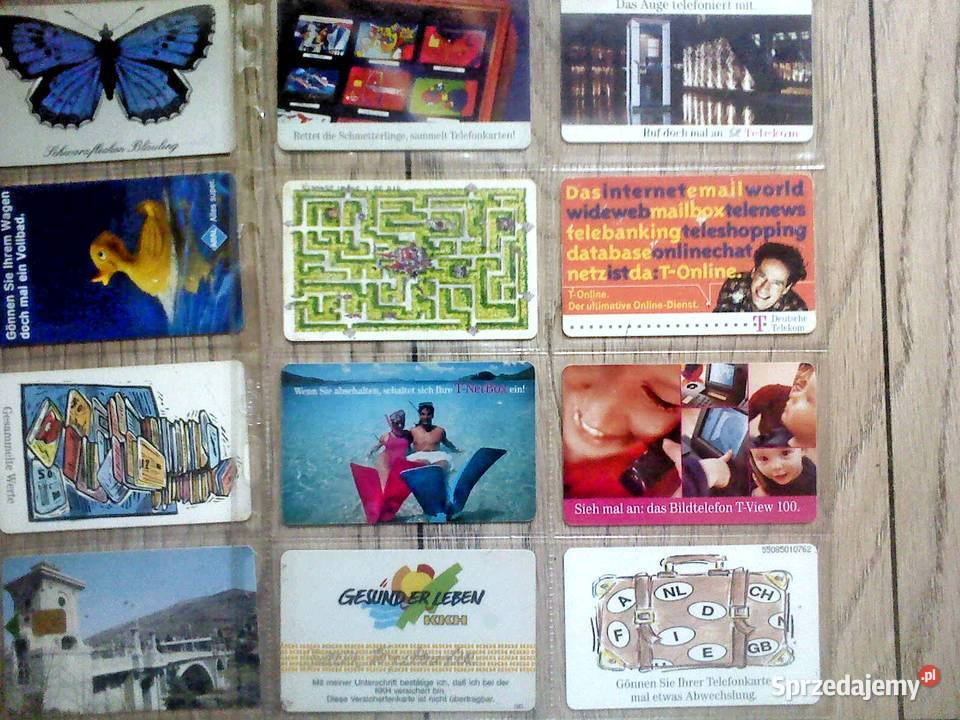 Karty telefoniczne różne duży zestaw Zakopane sprzedam