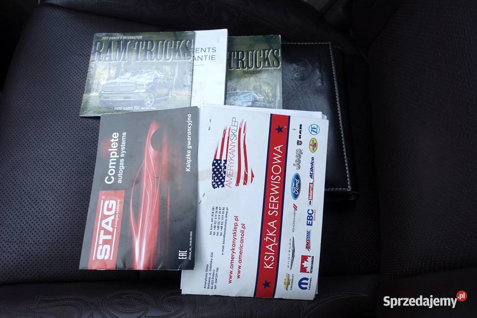 Dodge Ram 1500 57HEMI 390 LPG GAZ 4x4 Laramie wspomaganie kierownicy RAM Buczkowice