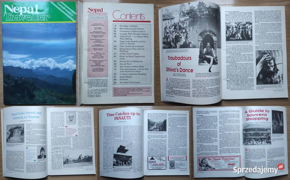 Nepal Traveller magazyn turystyczny w j Pozostałe Warszawa