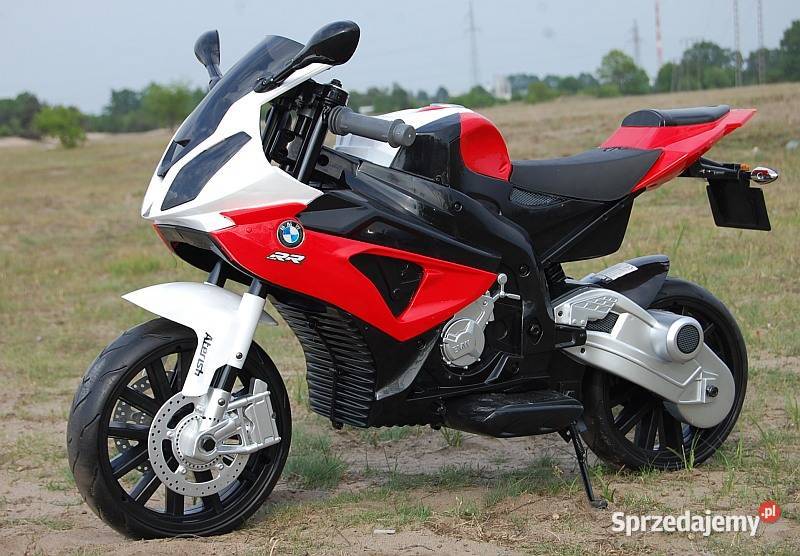 WIELKI MOTOR ŚCIGACZ BMW S1000RR 12V JT528 Toruń