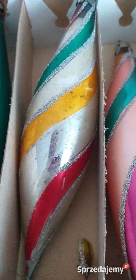 Bombki sople z czasów prl Przedbórz