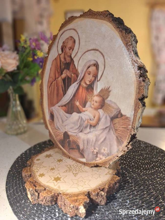 Szopka Bożonarodzeniowe z drewna Strzyżów sprzedam