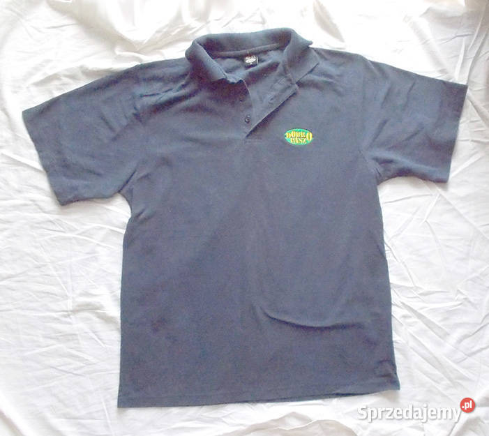 granatowa koszulka polo rozmiar M ciemne polo Szczecin