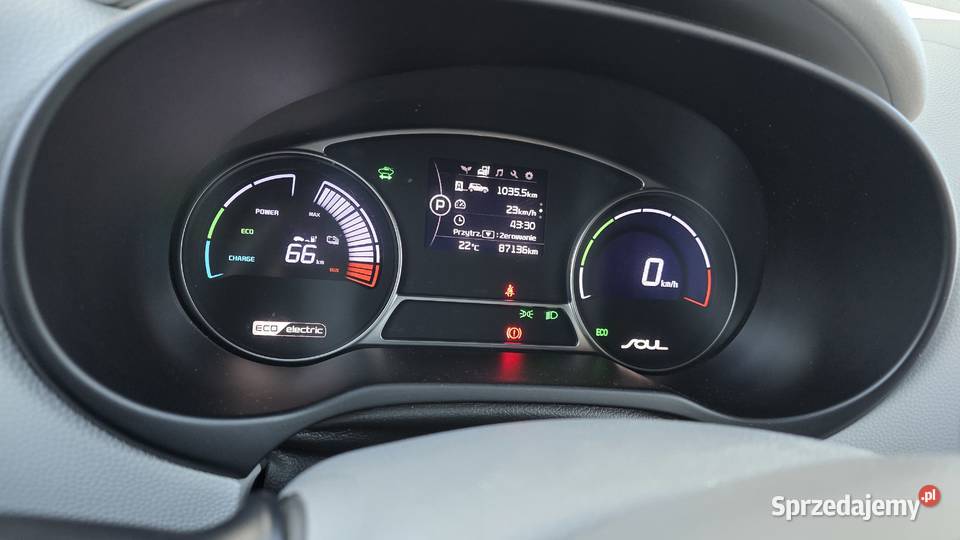 Kia Soul 100 elektryk zasięg 66 opolskie Nowy Świętów sprzedam