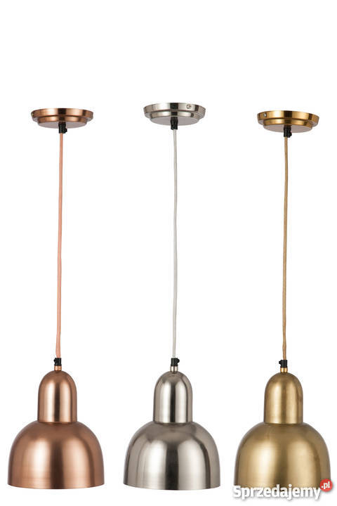 Lampa sufitowa wisząca zwis metalowy kolor sprzedam
