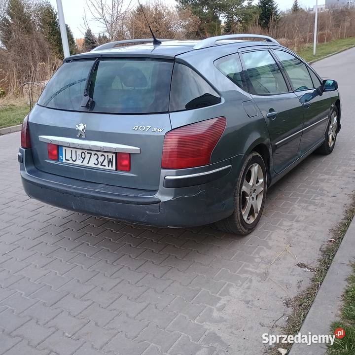 Peugeot 407 20 Diesel 2007 Sprzedaz Zamiana Lublin