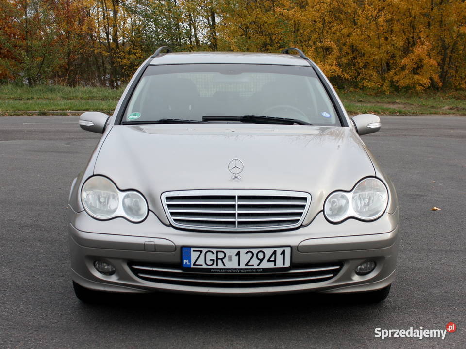 Mercedes C200CDI 05 LIFT kombi automat zar w przyciemniane szyby Gryfino