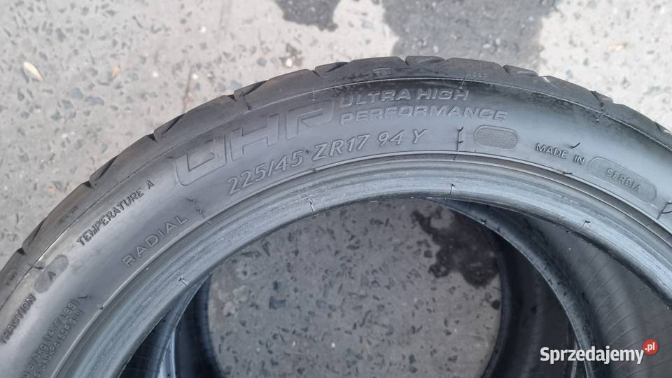 OPONY 2x 17 lato 22545r17 UHP KRAKÓW montaż 67 45 Kraków