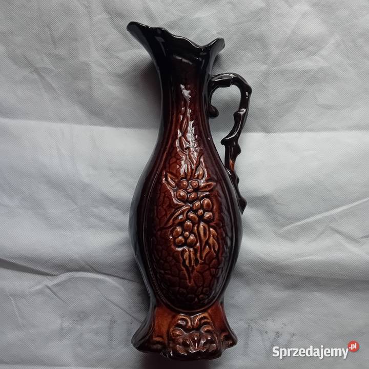 Ceramiczny wazon Spółdzienia Rzemieślnik Bochnia wielkopolskie sprzedam