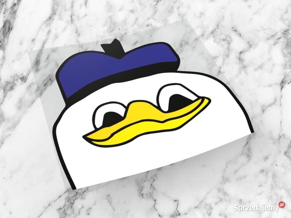 Naklejka DOLAN 6 x 55 donald meme sad pepe naklejki podlaskie Choroszcz