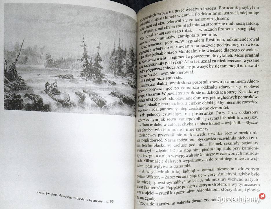 Ród Indian Algonkinów Fiedler Arkady i Marek Rok wydania 1984 sprzedam