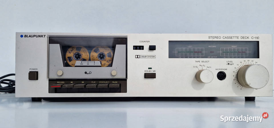 Blaupunkt C 110 C110 Cassette Deck magnetofon Elektronika Międzychód