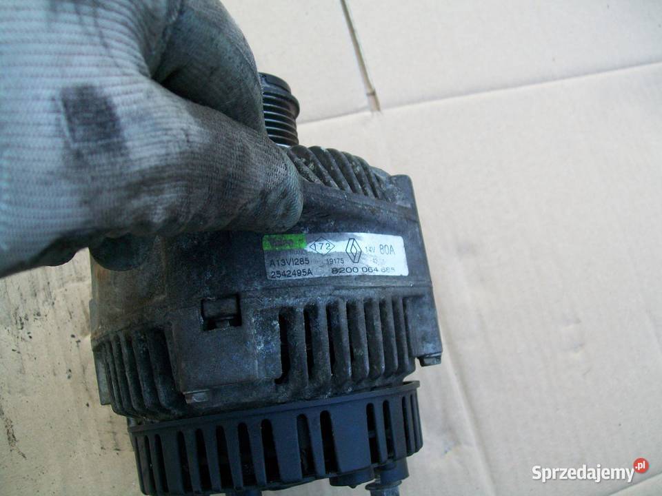 Scenic I Lift 19 DCI F8T Alternator Valeo Układ elektryczny silnika mazowieckie Mińsk Mazowiecki