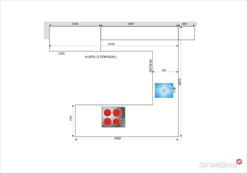 Meble kuchenne z ekspozycji Jaskrów
