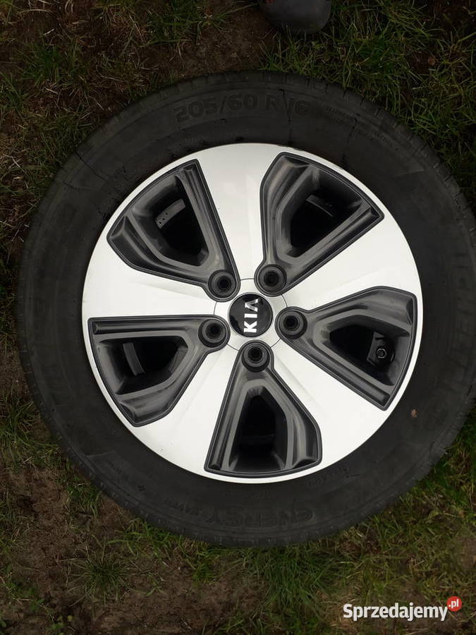 Koła Kia 5x1143 R16 Opony letnie 20560 R16 aluminiowe Ostrołęka sprzedam
