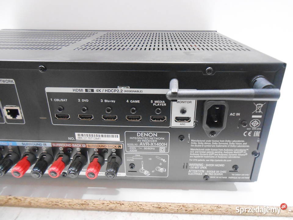 Amplituner Denon AVRX1400H Katowice
